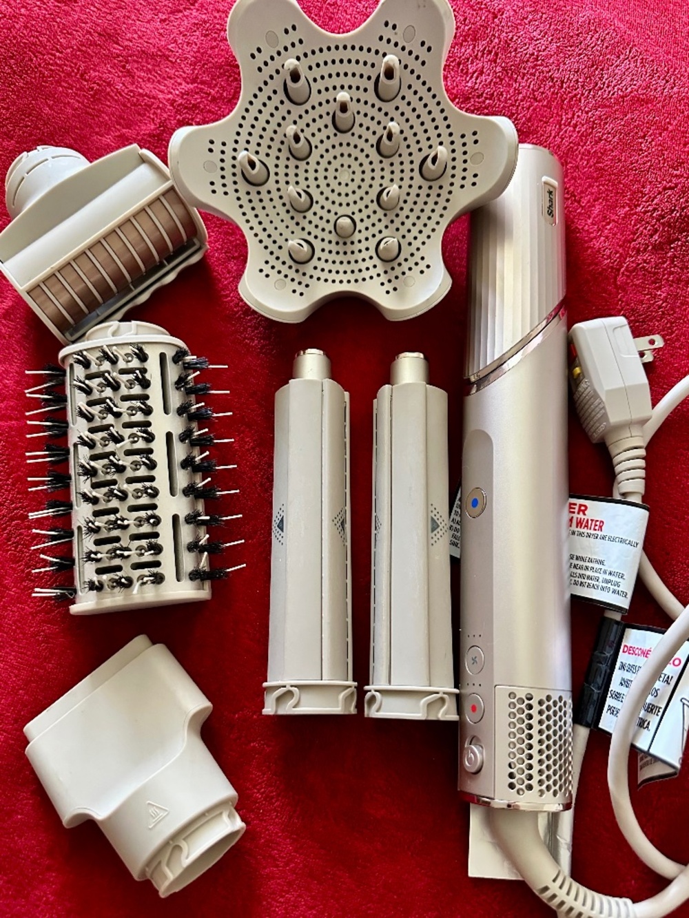 Shark FlexStyle Hair Dryer & Air Styling System – Auto Wrap Curlers + Attachment